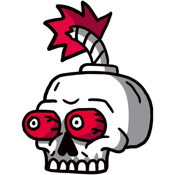 Elements Skulls logo template 85 Miniaturansicht