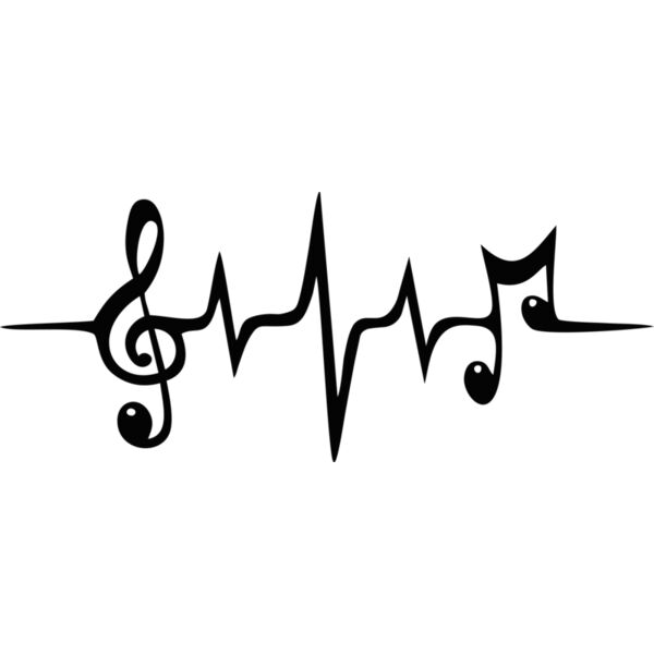 Lebenslinie Musik Liebe Miniaturansicht
