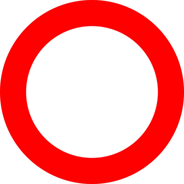 Verkehrsschild Durchfahrt verboten Miniaturansicht