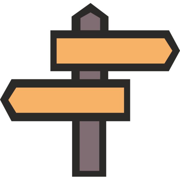 Wegweiser Schild Miniaturansicht